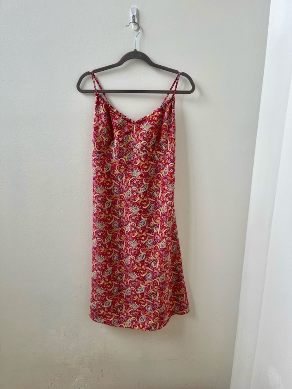 Vintage Dainty Feminine Slip Dress Strappy Back